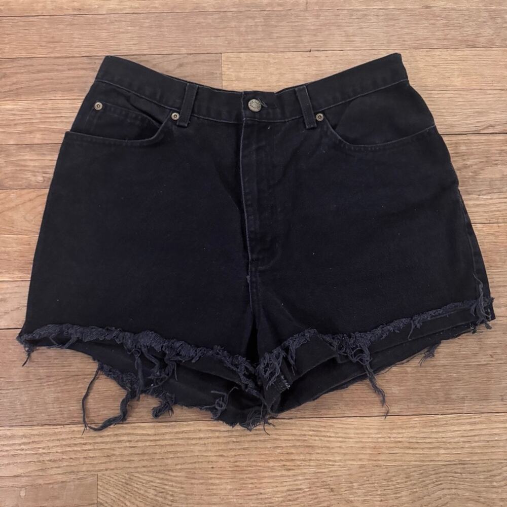 Jones Sport Black High-Rise Denim Shorts - Size 14
b80